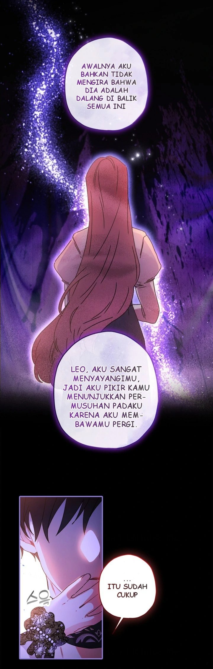 Baca Kill the Male Lead to Become the Villainess - Chapter 115 halaman 38