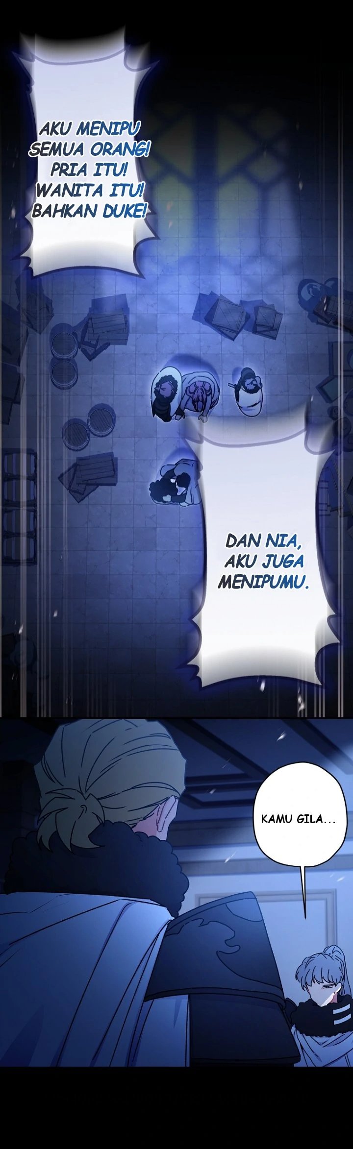 Baca Kill the Male Lead to Become the Villainess - Chapter 116 halaman 84