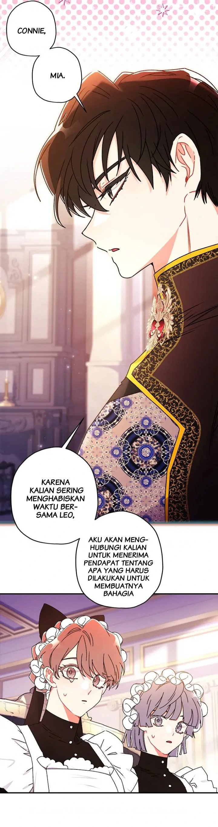 Baca Kill the Male Lead to Become the Villainess - Chapter 120 halaman 42