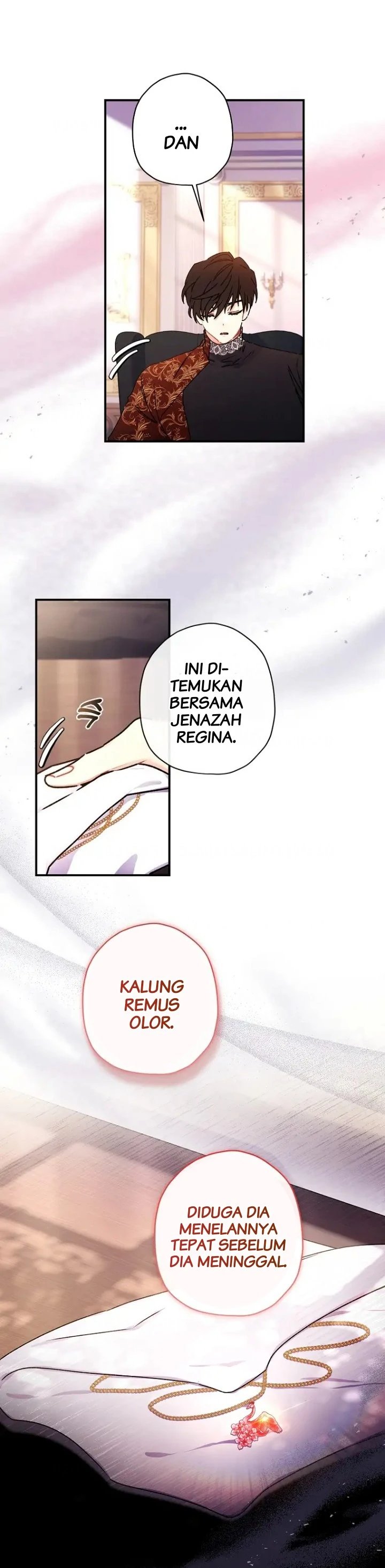 Baca Kill the Male Lead to Become the Villainess - Chapter 120 halaman 7