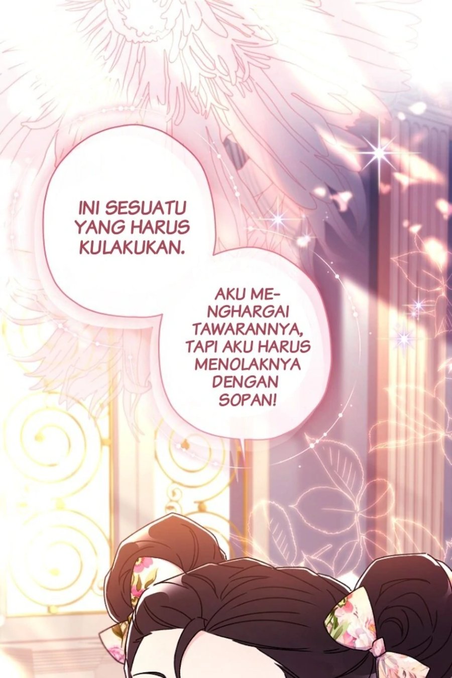Baca Kill the Male Lead to Become the Villainess - Chapter 121 halaman 17
