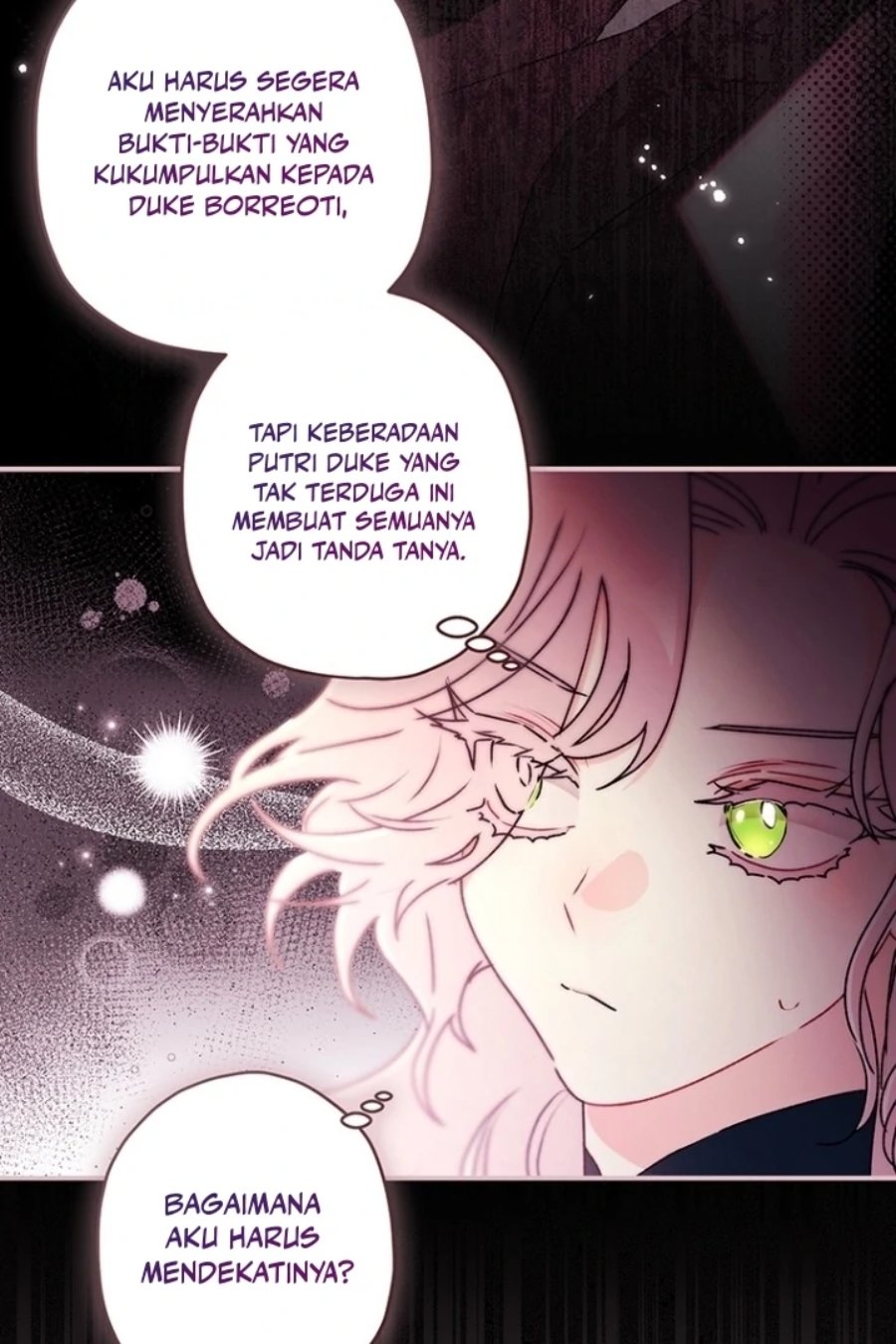 Baca Kill the Male Lead to Become the Villainess - Chapter 130 halaman 49