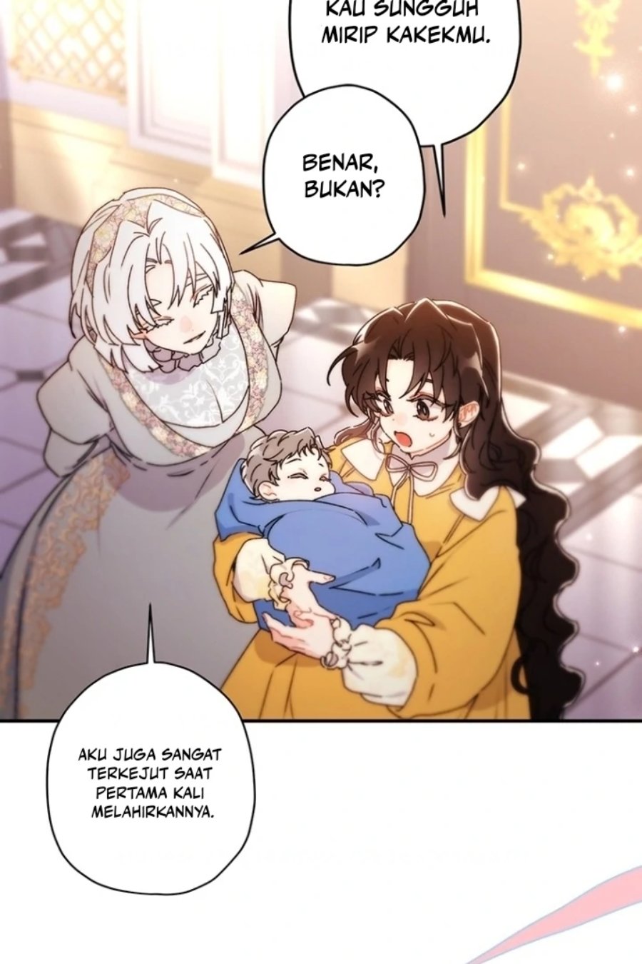 Baca Kill the Male Lead to Become the Villainess - Chapter 131 halaman 21
