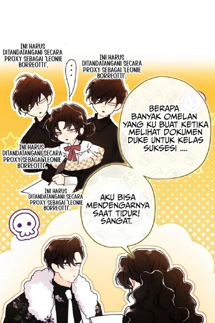 Baca Kill the Male Lead to Become the Villainess - Chapter 133 halaman 11