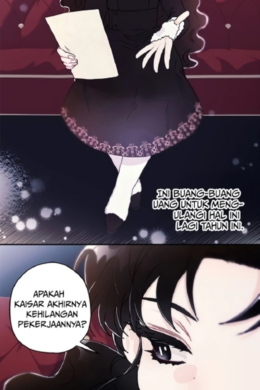 Baca Kill the Male Lead to Become the Villainess - Chapter 133 halaman 20