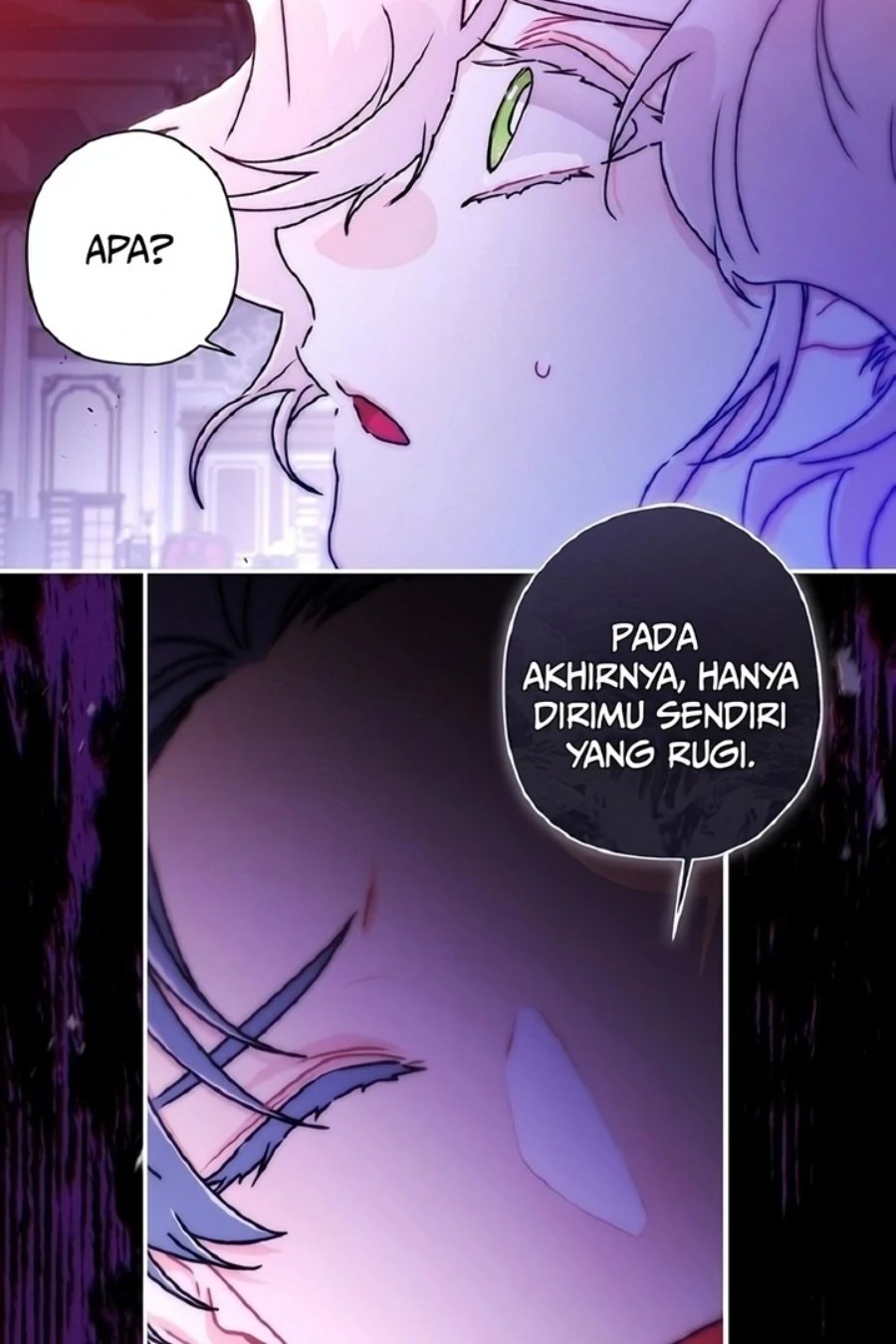 Baca Kill the Male Lead to Become the Villainess - Chapter 133 halaman 62