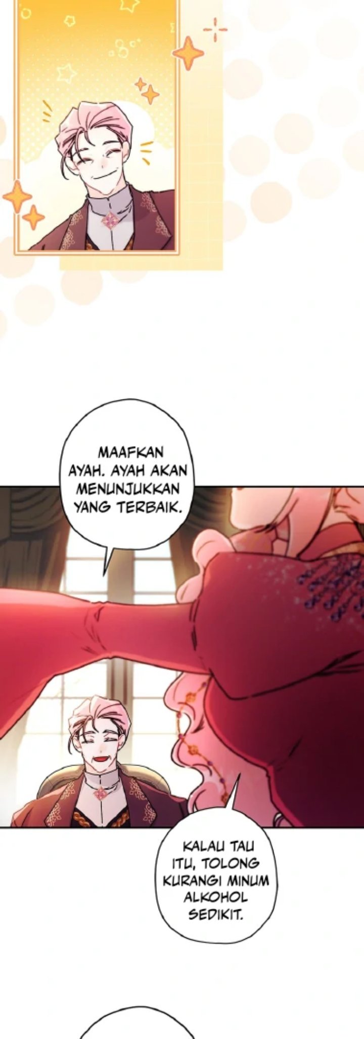 Baca Kill the Male Lead to Become the Villainess - Chapter 135 halaman 22