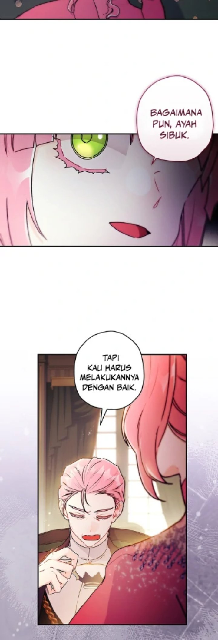 Baca Kill the Male Lead to Become the Villainess - Chapter 135 halaman 29