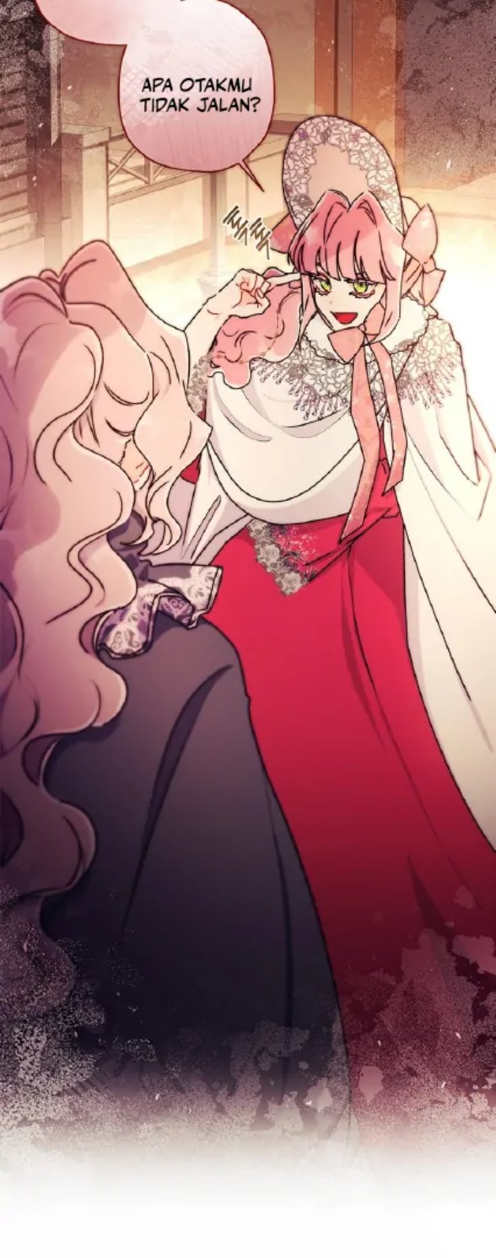 Baca Kill the Male Lead to Become the Villainess - Chapter 137 halaman 21