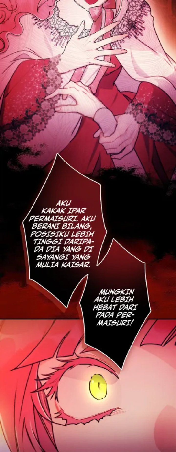 Baca Kill the Male Lead to Become the Villainess - Chapter 137 halaman 29