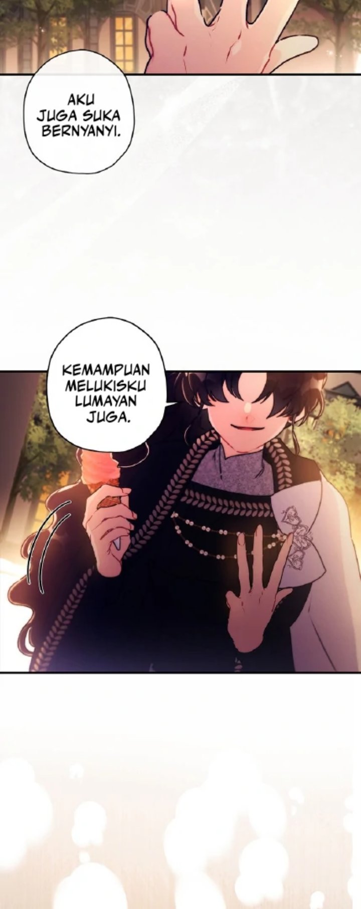 Baca Kill the Male Lead to Become the Villainess - Chapter 137 halaman 35