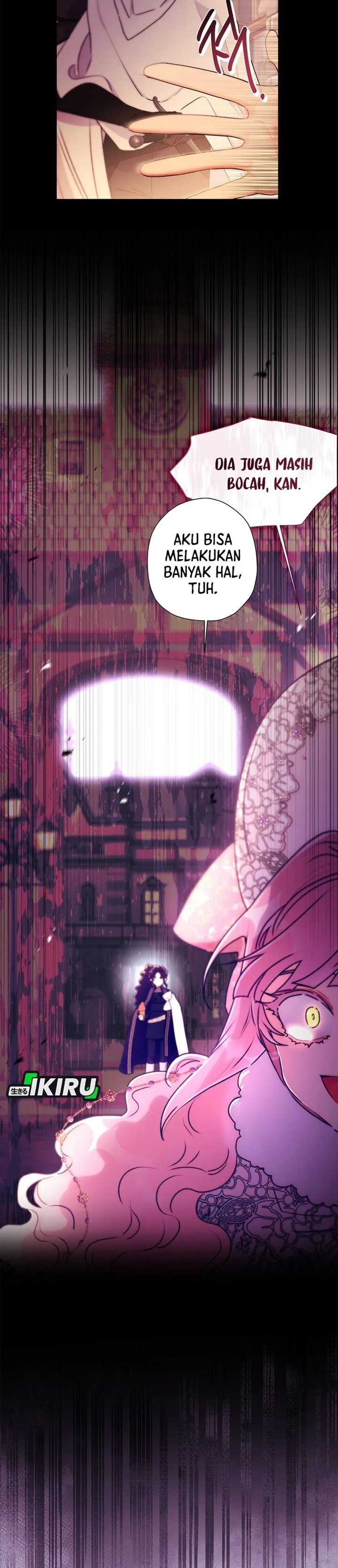 Baca Kill the Male Lead to Become the Villainess - Chapter 138 halaman 19