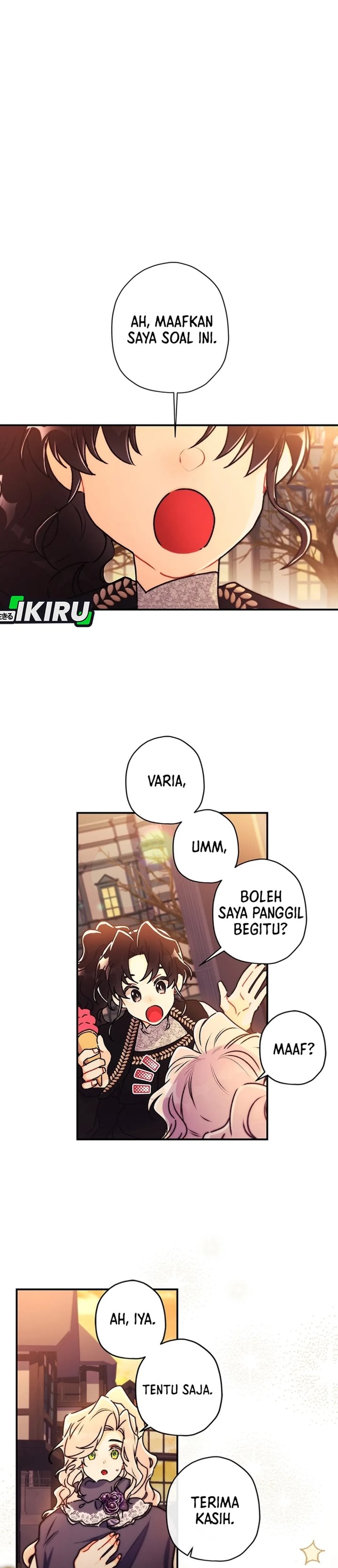 Baca Kill the Male Lead to Become the Villainess - Chapter 138 halaman 25