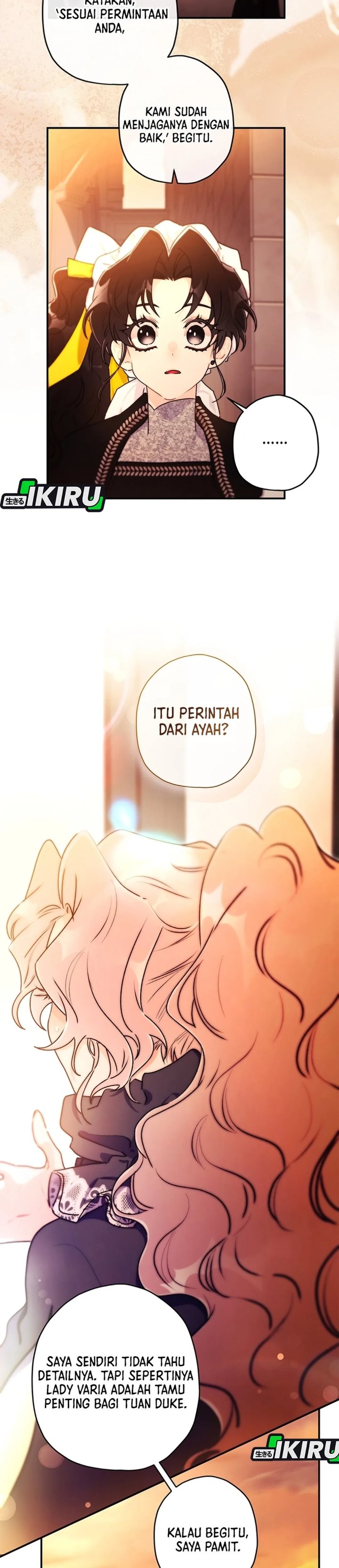 Baca Kill the Male Lead to Become the Villainess - Chapter 138 halaman 9