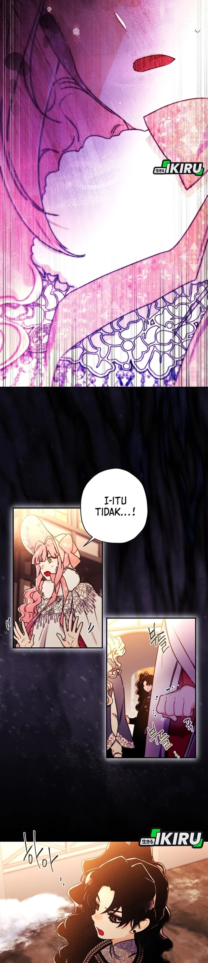 Baca Kill the Male Lead to Become the Villainess - Chapter 139 halaman 18