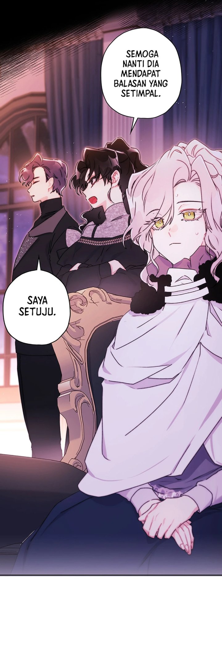 Baca Kill the Male Lead to Become the Villainess - Chapter 140 halaman 30