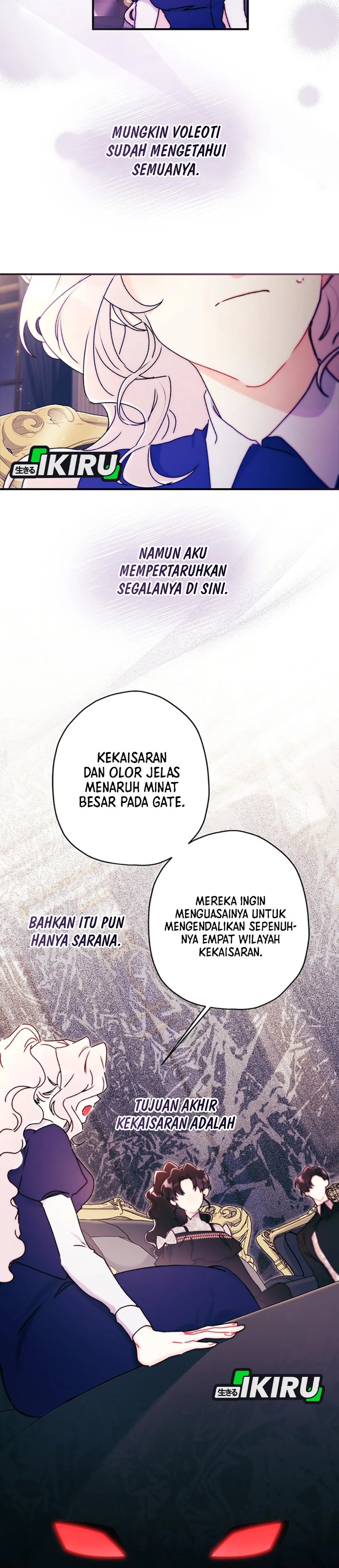 Baca Kill the Male Lead to Become the Villainess - Chapter 142 halaman 24