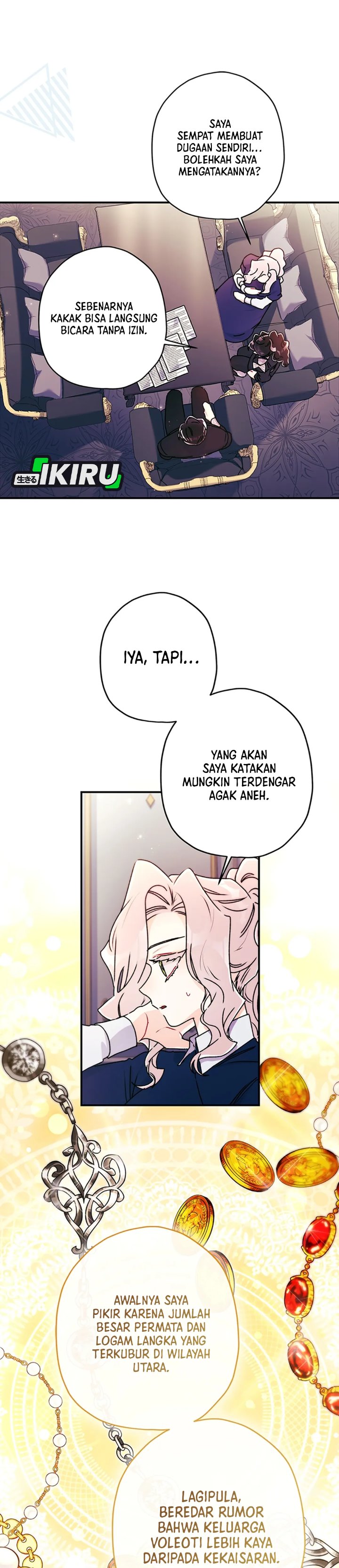 Baca Kill the Male Lead to Become the Villainess - Chapter 142 halaman 27