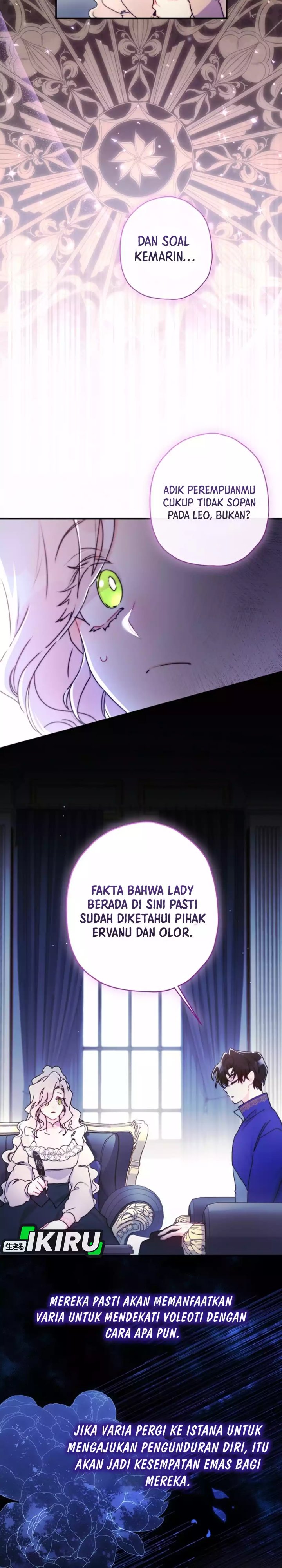 Baca Kill the Male Lead to Become the Villainess - Chapter 144 halaman 19