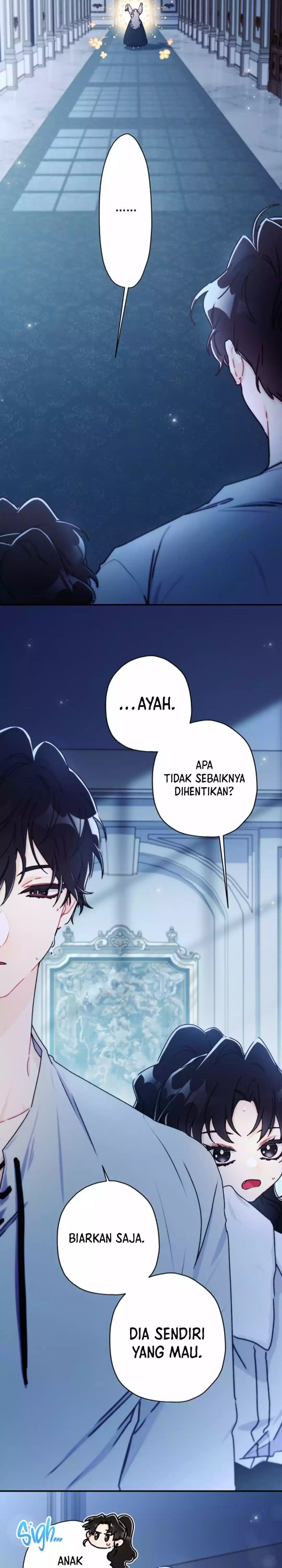 Baca Kill the Male Lead to Become the Villainess - Chapter 144 halaman 8