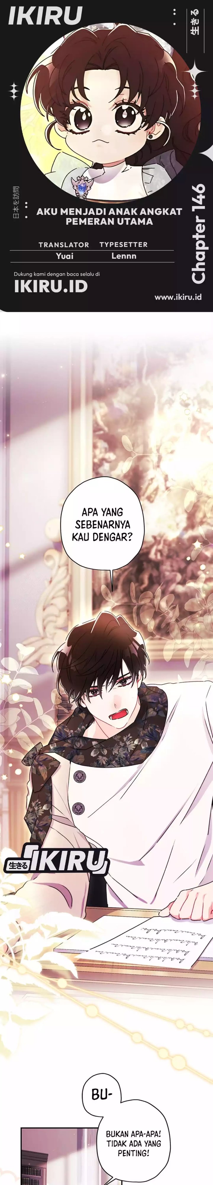 Baca Kill the Male Lead to Become the Villainess - Chapter 146 halaman 1