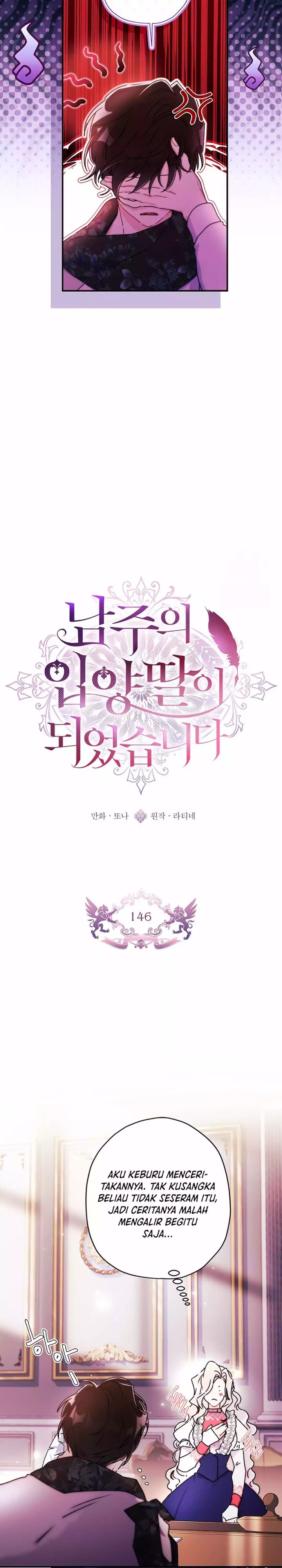 Baca Kill the Male Lead to Become the Villainess - Chapter 146 halaman 3
