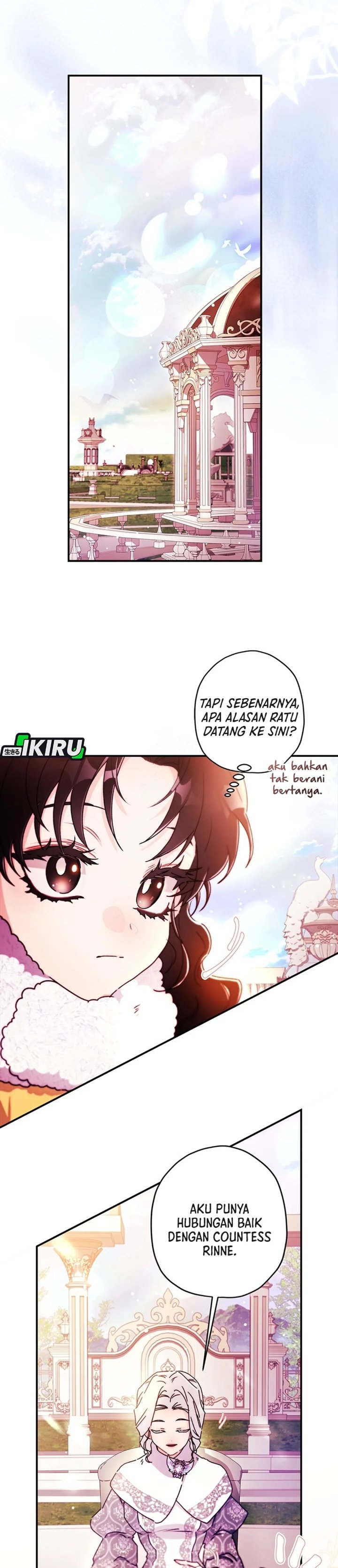 Baca Kill the Male Lead to Become the Villainess - Chapter 147 halaman 23
