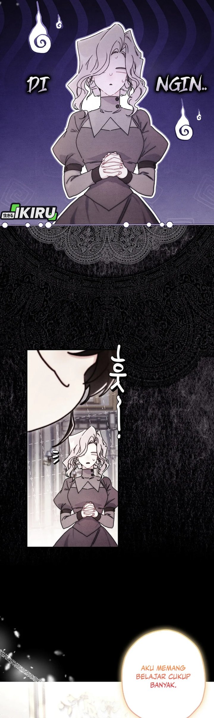 Baca Kill the Male Lead to Become the Villainess - Chapter 149 halaman 21