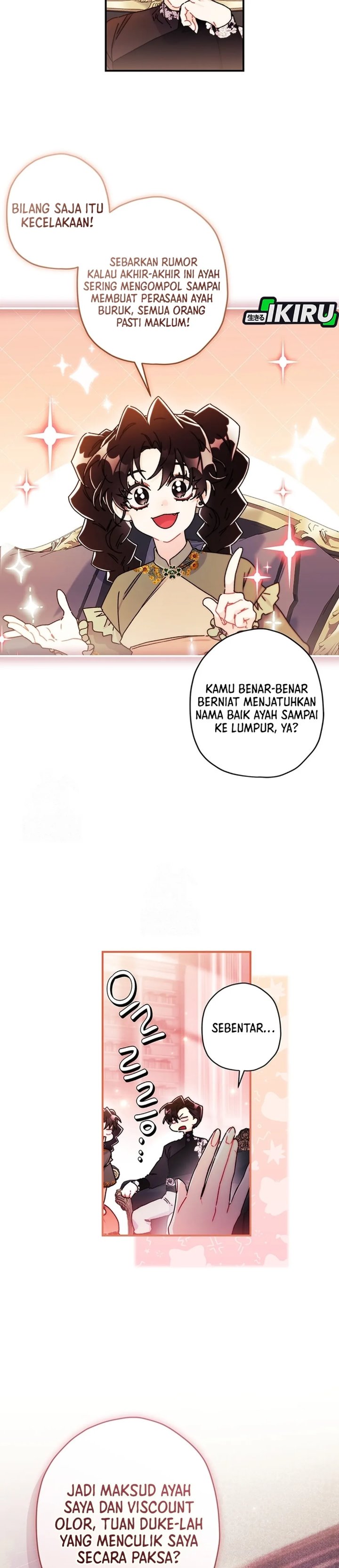 Baca Kill the Male Lead to Become the Villainess - Chapter 151 halaman 12
