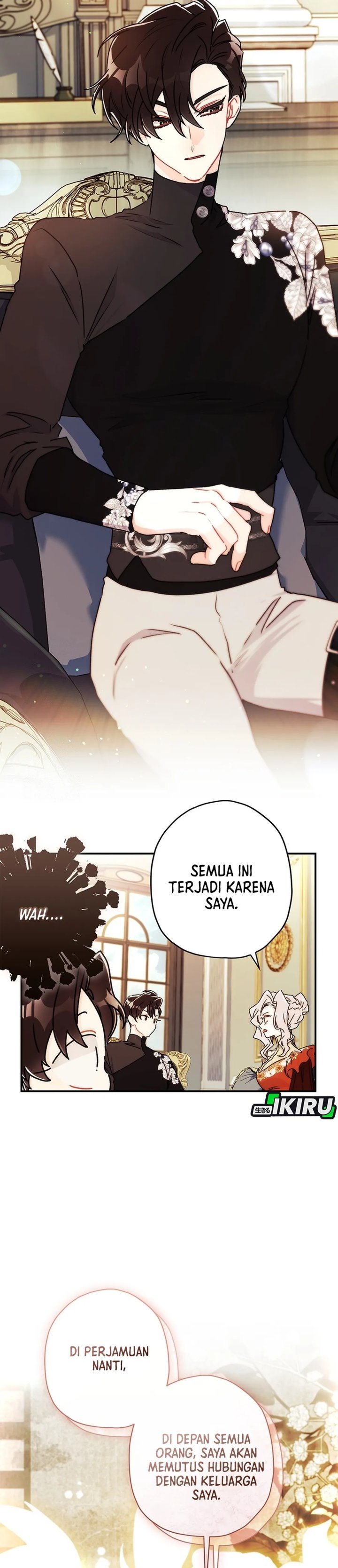 Baca Kill the Male Lead to Become the Villainess - Chapter 151 halaman 23