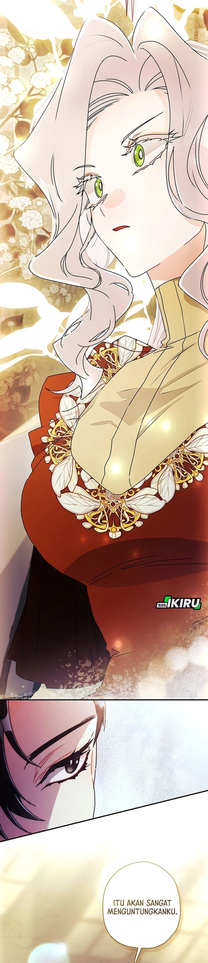 Baca Kill the Male Lead to Become the Villainess - Chapter 151 halaman 24