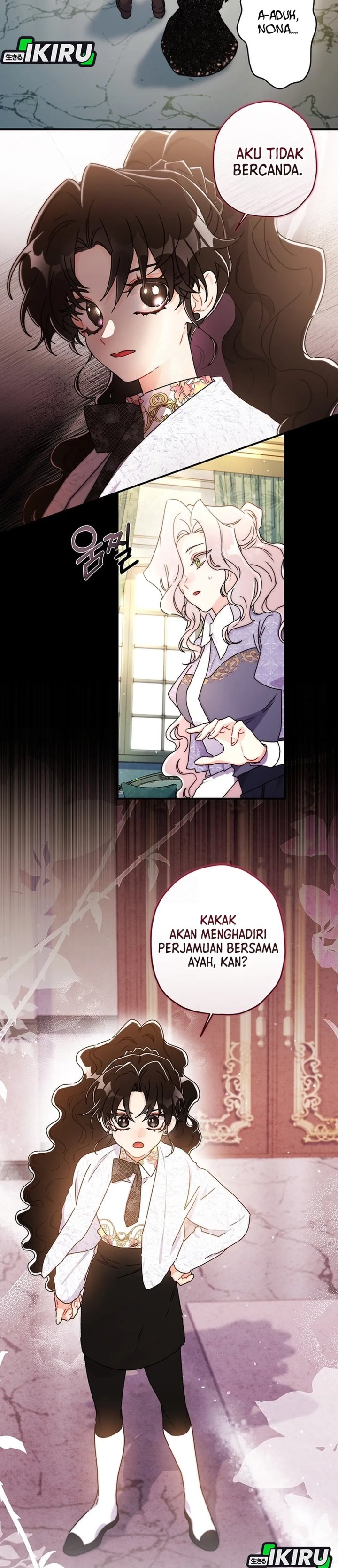 Baca Kill the Male Lead to Become the Villainess - Chapter 152 halaman 22