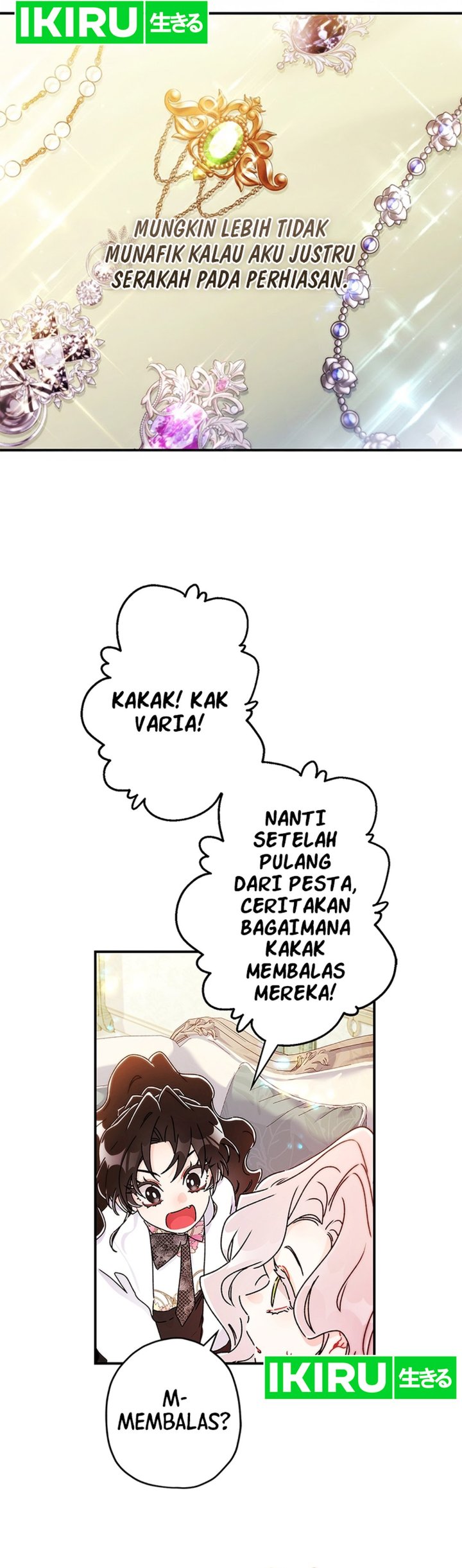 Baca Kill the Male Lead to Become the Villainess - Chapter 153 halaman 32