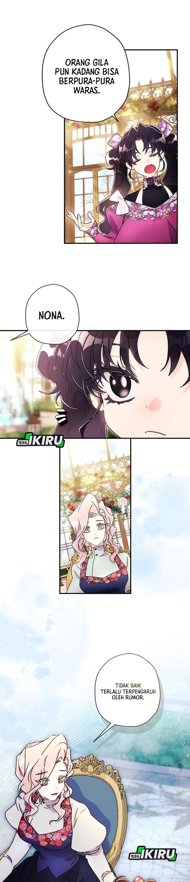 Baca Kill the Male Lead to Become the Villainess - Chapter 154 halaman 27