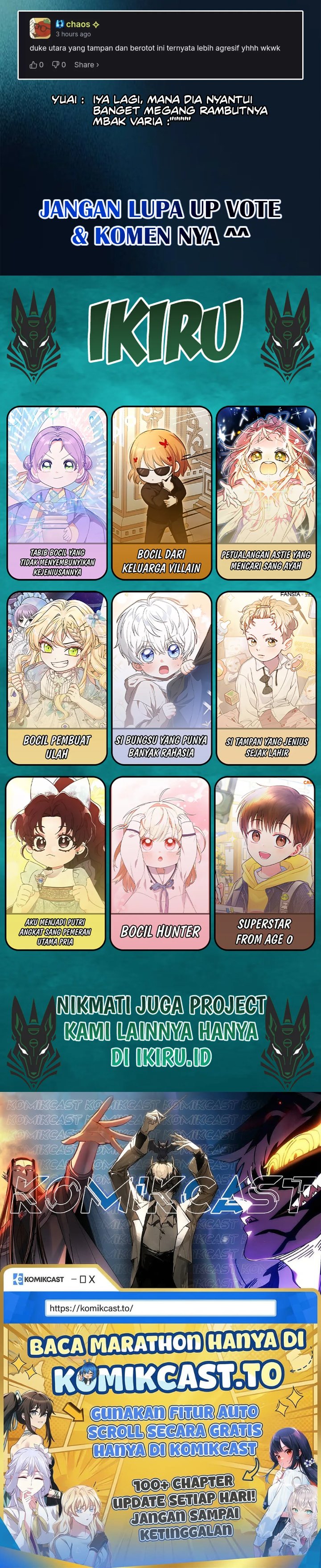 Baca Kill the Male Lead to Become the Villainess - Chapter 154 halaman 32