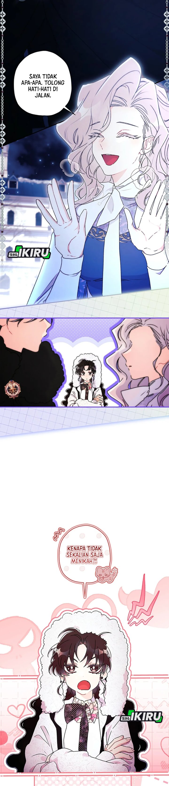 Baca Kill the Male Lead to Become the Villainess - Chapter 154 halaman 8