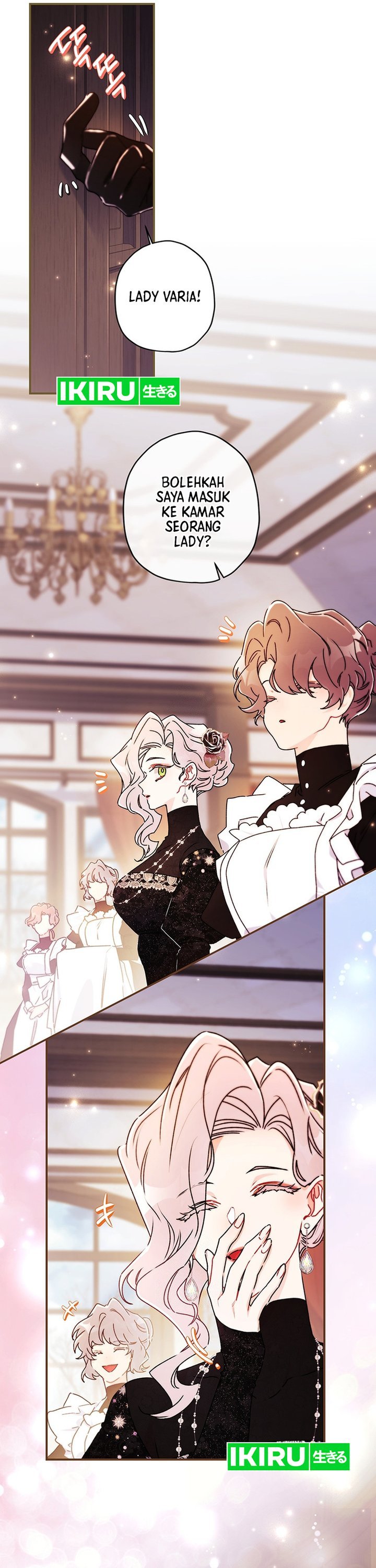 Baca Kill the Male Lead to Become the Villainess - Chapter 155 halaman 12