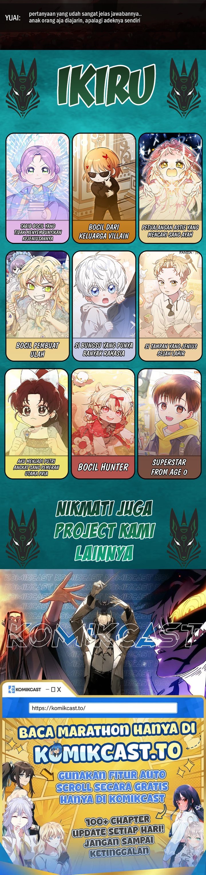 Baca Kill the Male Lead to Become the Villainess - Chapter 155 halaman 30