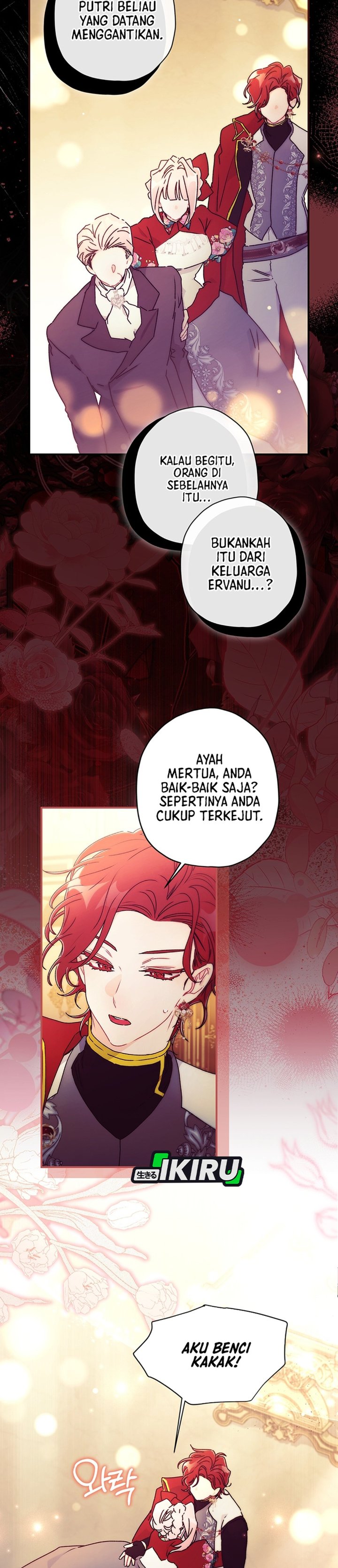 Baca Kill the Male Lead to Become the Villainess - Chapter 157 halaman 18