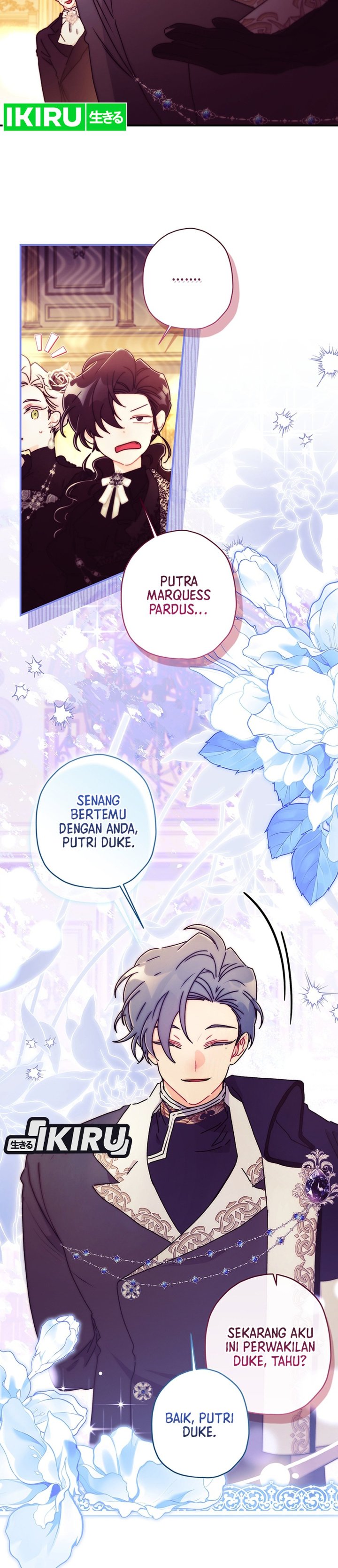 Baca Kill the Male Lead to Become the Villainess - Chapter 157 halaman 22