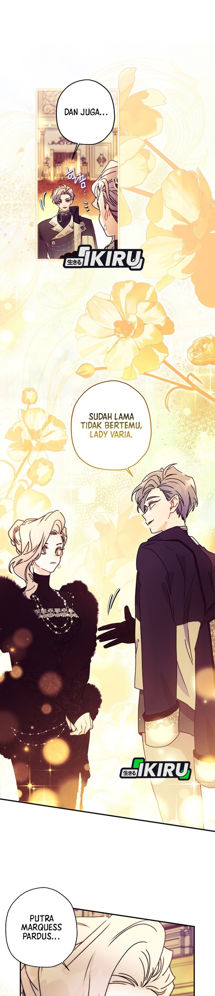 Baca Kill the Male Lead to Become the Villainess - Chapter 157 halaman 24
