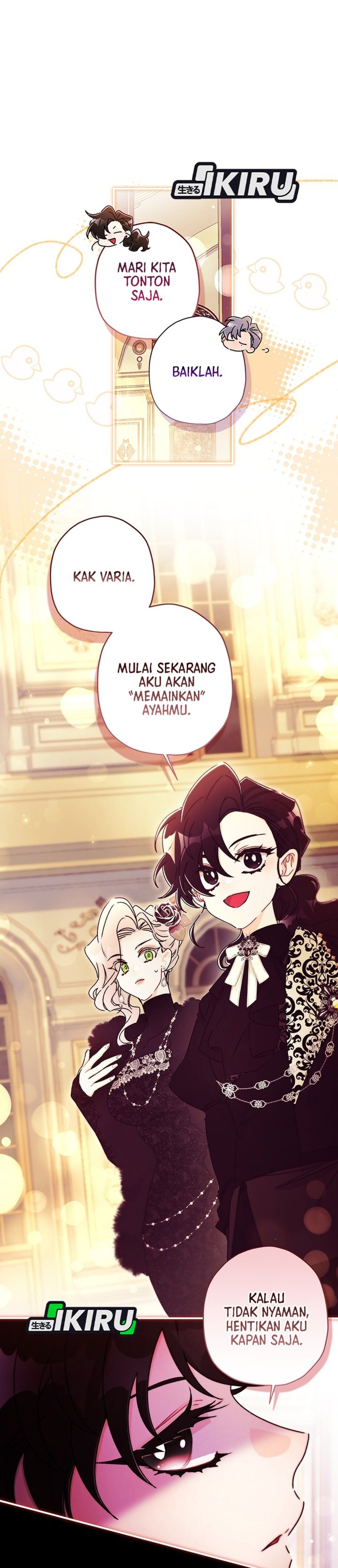 Baca Kill the Male Lead to Become the Villainess - Chapter 157 halaman 31