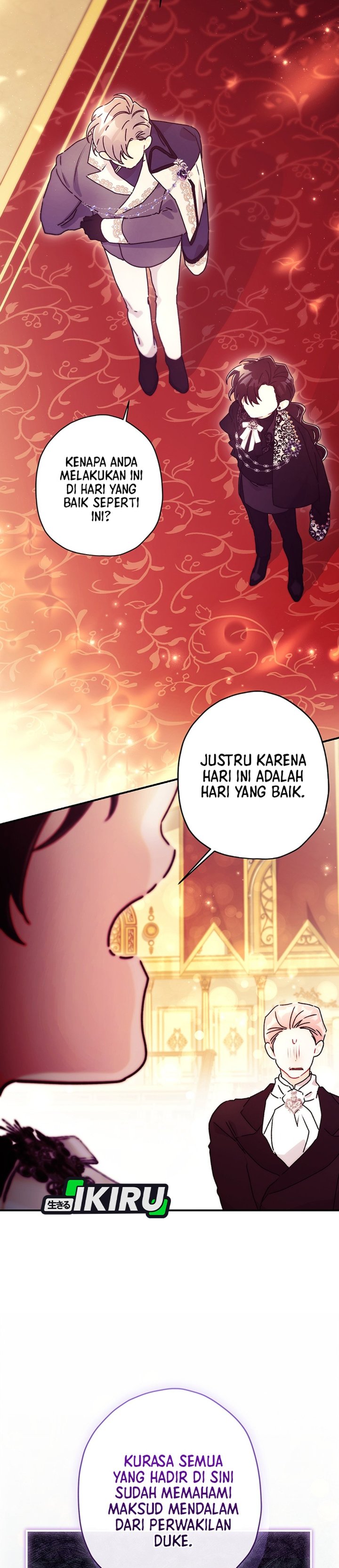 Baca Kill the Male Lead to Become the Villainess - Chapter 158 halaman 12