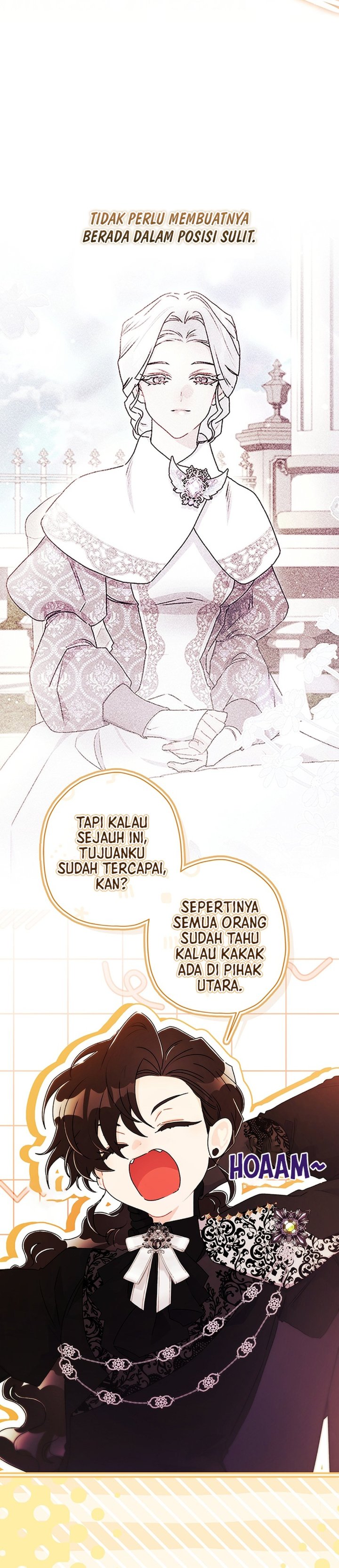 Baca Kill the Male Lead to Become the Villainess - Chapter 159 halaman 20