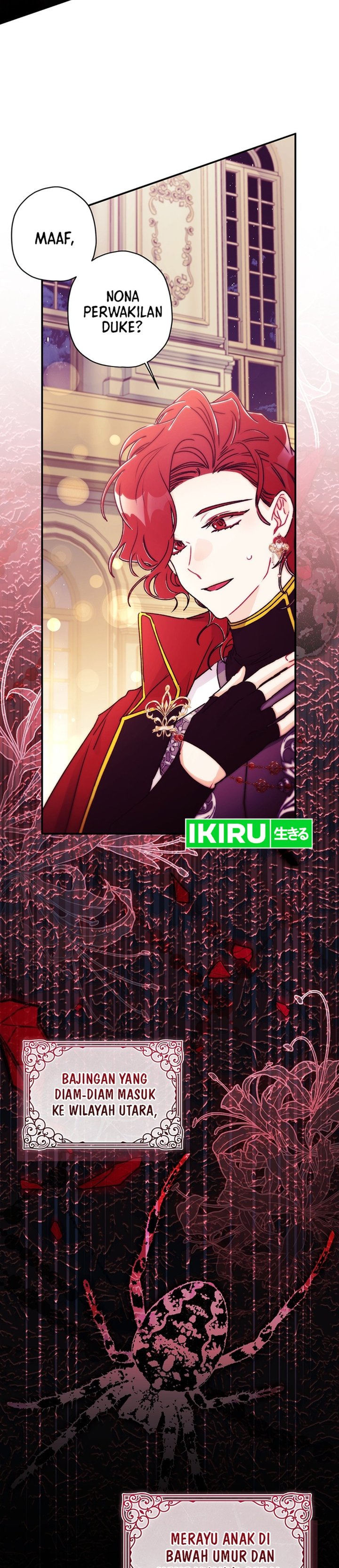 Baca Kill the Male Lead to Become the Villainess - Chapter 159 halaman 28