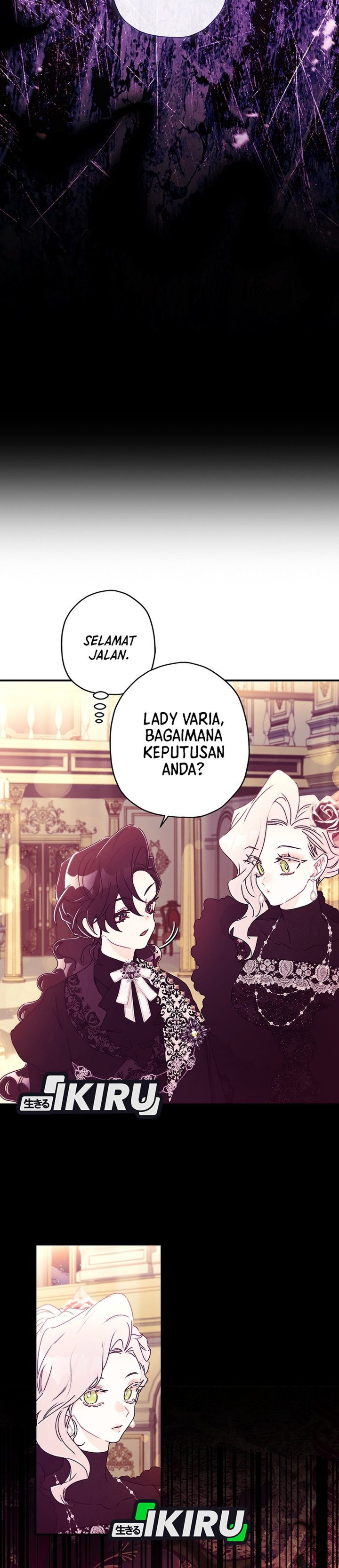 Baca Kill the Male Lead to Become the Villainess - Chapter 159 halaman 31