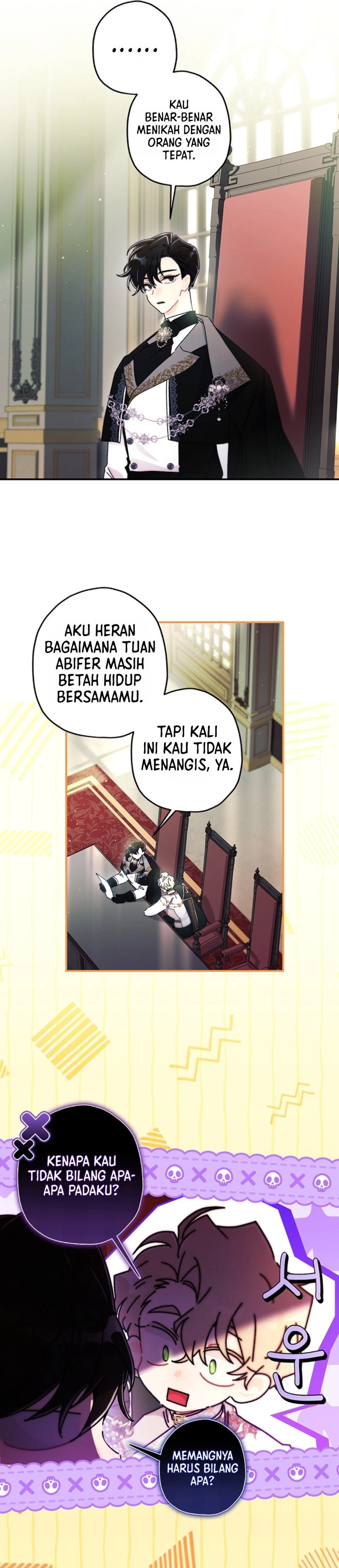 Baca Kill the Male Lead to Become the Villainess - Chapter 169 halaman 22