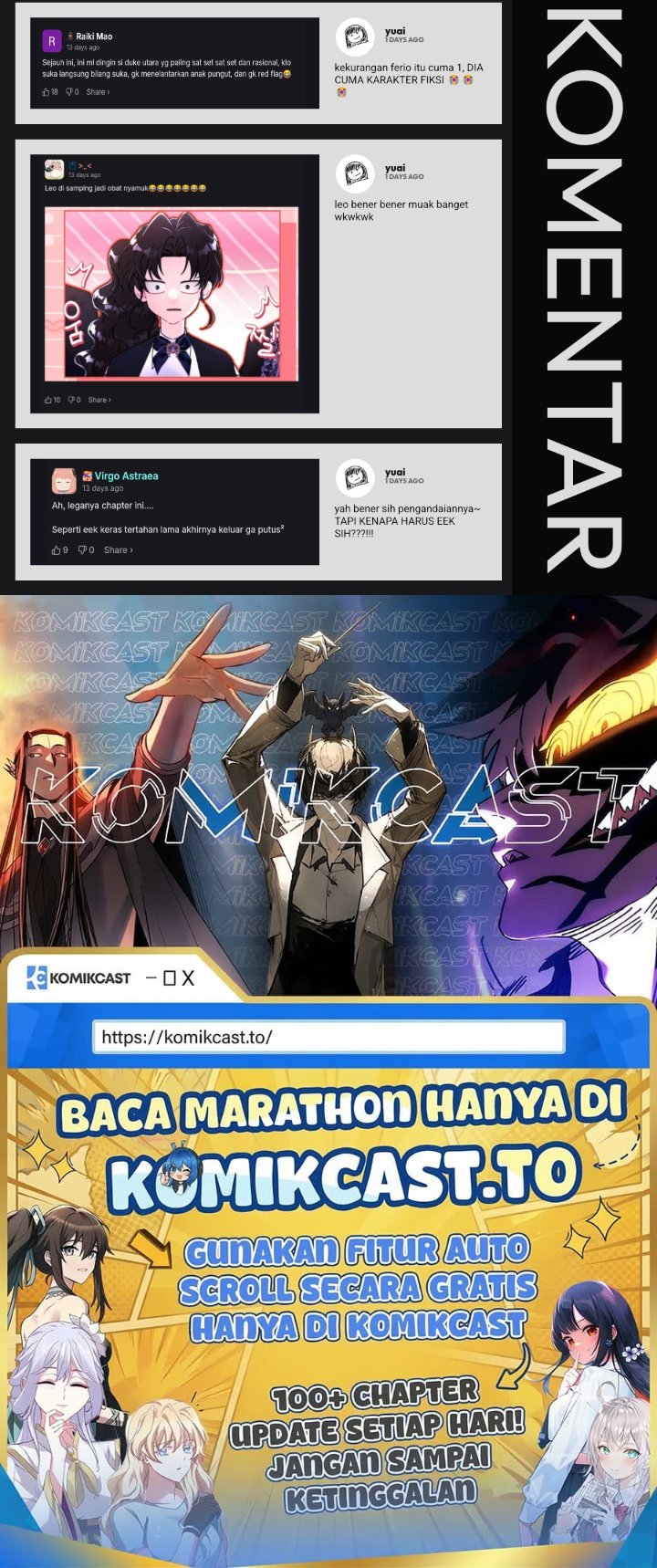 Baca Kill the Male Lead to Become the Villainess - Chapter 169 halaman 43