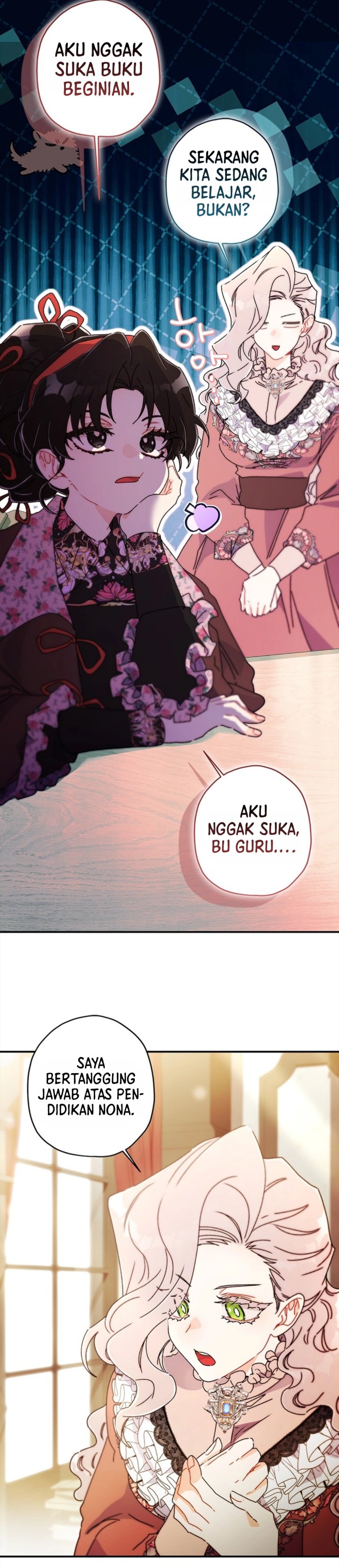 Baca Kill the Male Lead to Become the Villainess - Chapter 171 halaman 6