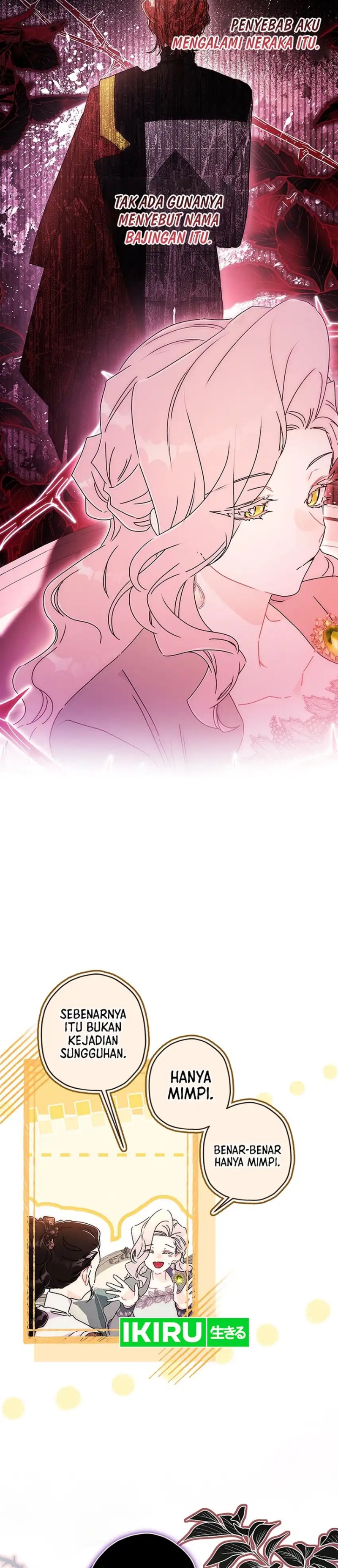 Baca Kill the Male Lead to Become the Villainess - Chapter 172 halaman 23